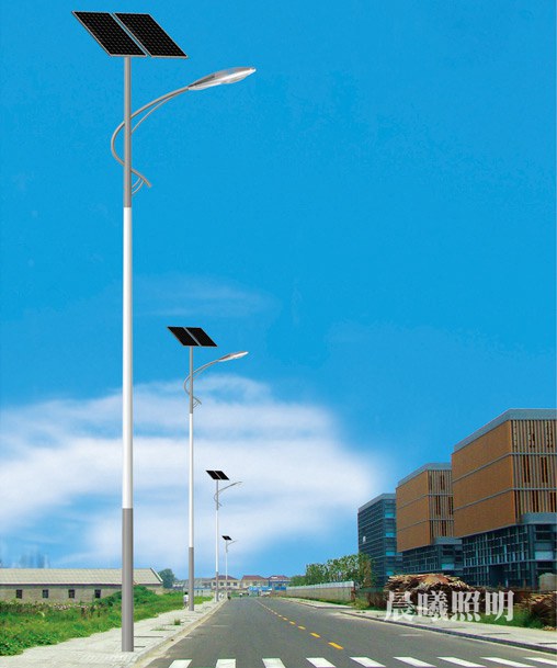 鄉(xiāng)鎮(zhèn)道路9米太陽能路燈